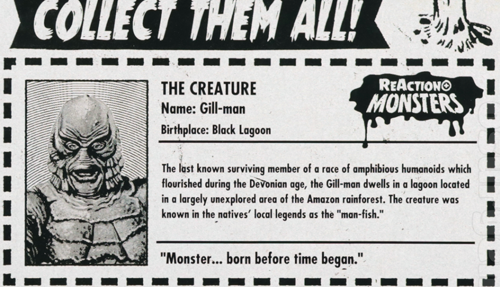 Creature from the Black Lagoon bio card