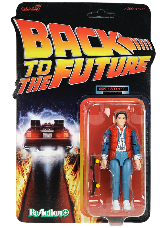 Marty McFly '85 card front