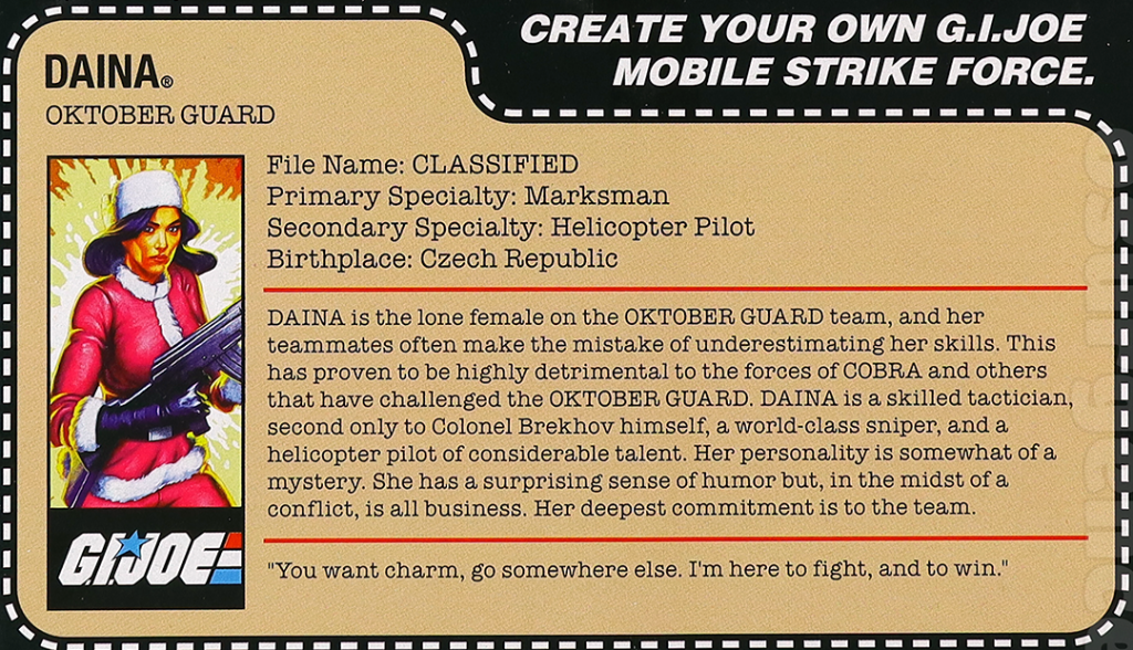 Daina card bio